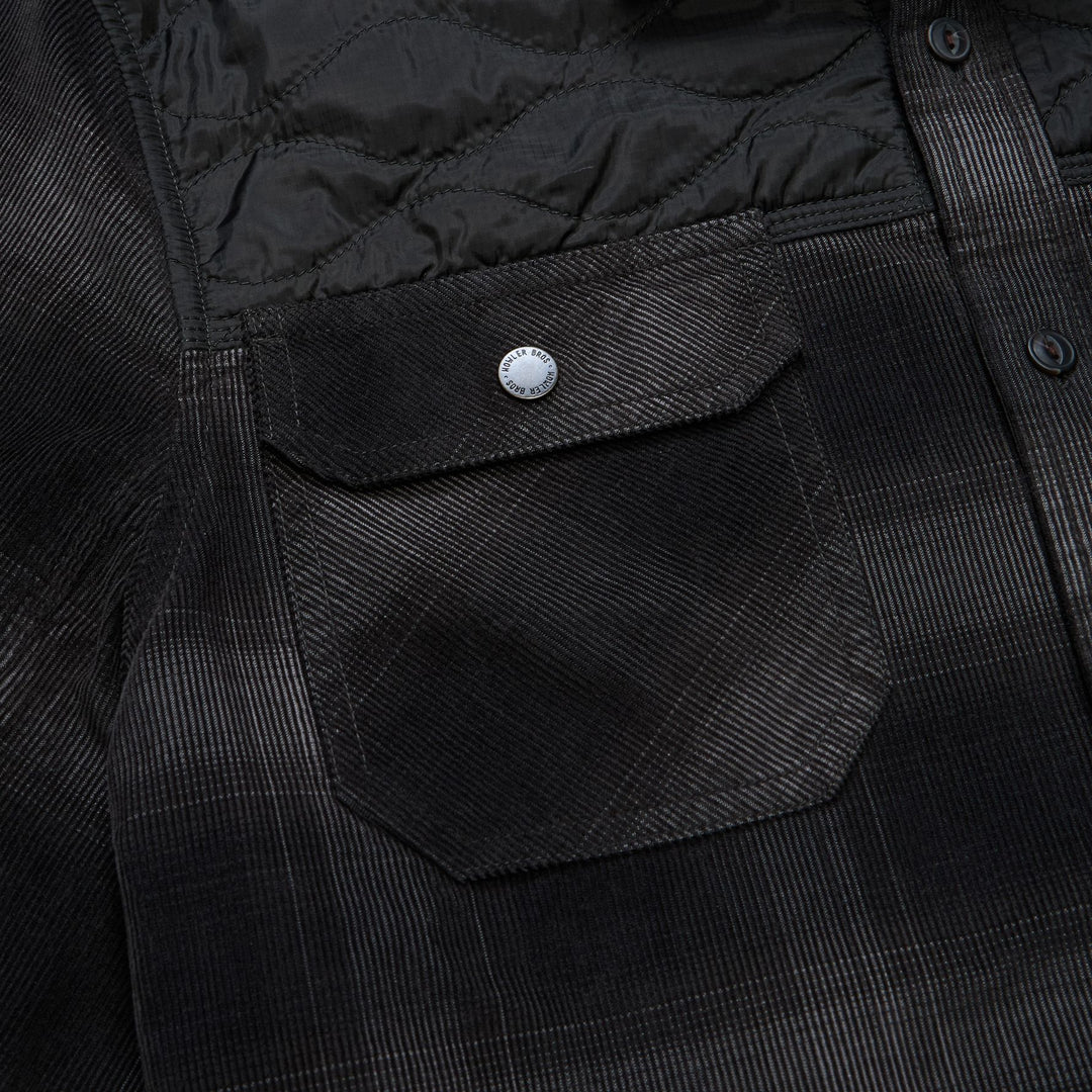 Howler Brothers Quintana Quilted Shirt Emmett Plaid : Nightshade Image 06