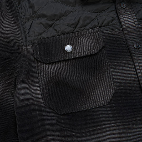 Howler Brothers Quintana Quilted Shirt Emmett Plaid : Nightshade Image 06
