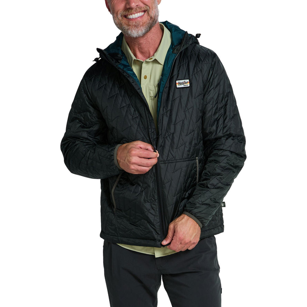 Howler Brothers Voltage Full Zip Jacket Carbonite Image 02