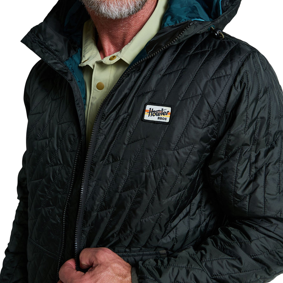 Howler Brothers Voltage Full Zip Jacket Carbonite Image 05