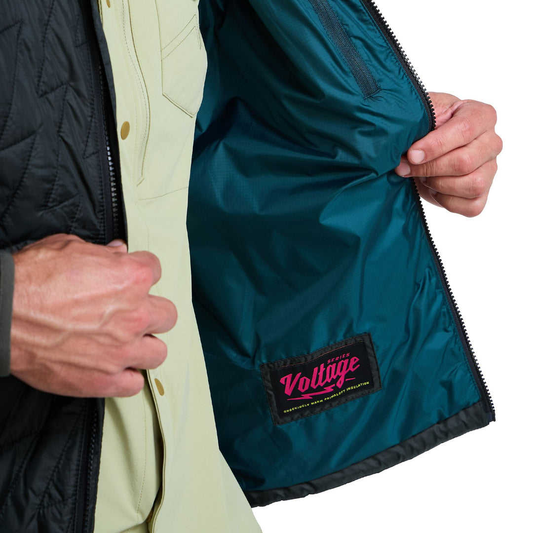 Howler Brothers Voltage Full Zip Jacket Carbonite Image 06