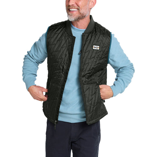 Howler Brothers Voltage Quilted Vest Carbonite Image 02