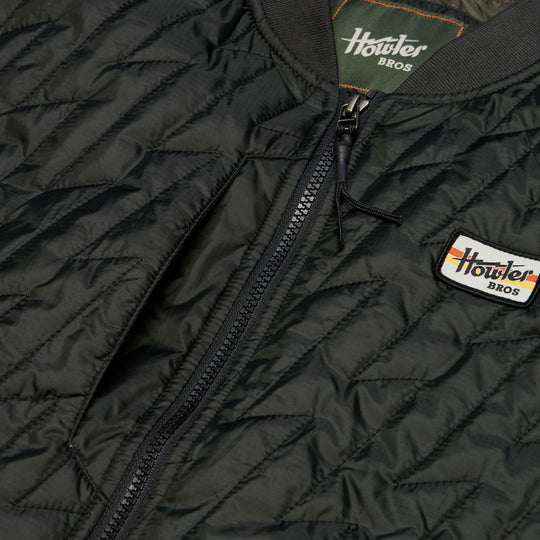 Howler Brothers Voltage Quilted Vest Carbonite Image 05