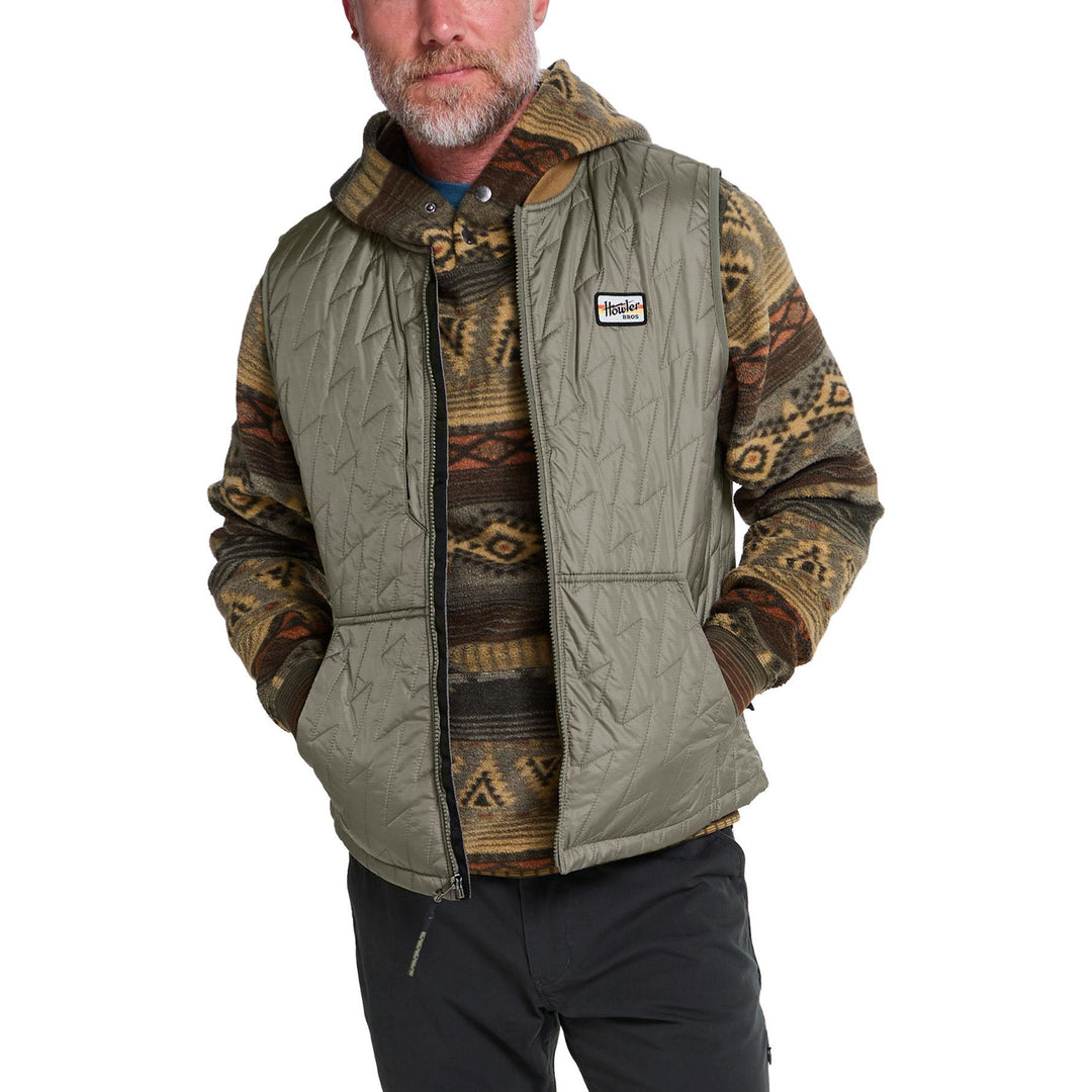 Howler Brothers Voltage Quilted Vest Vetiver Image 02