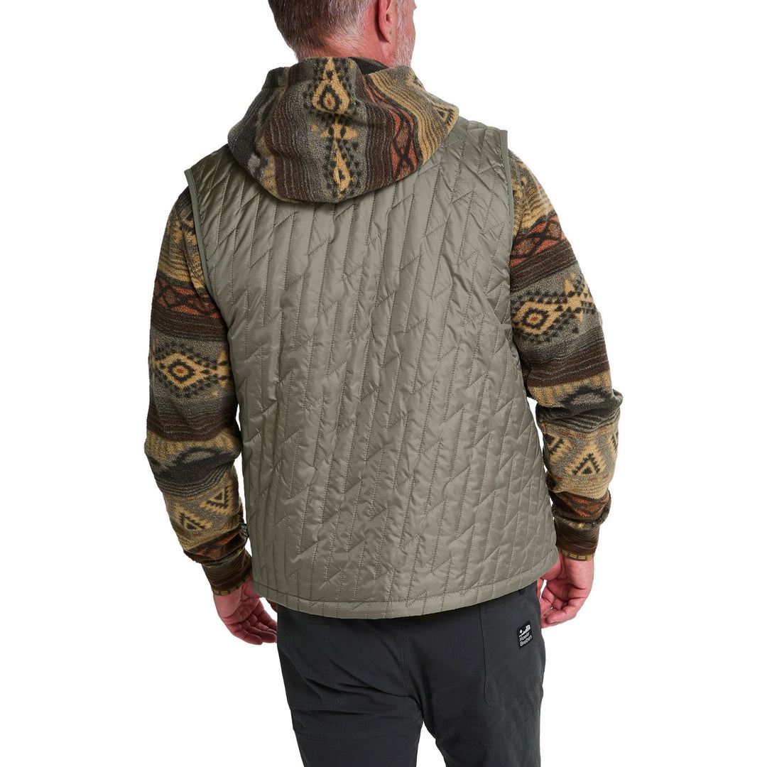 Howler Brothers Voltage Quilted Vest Vetiver Image 03