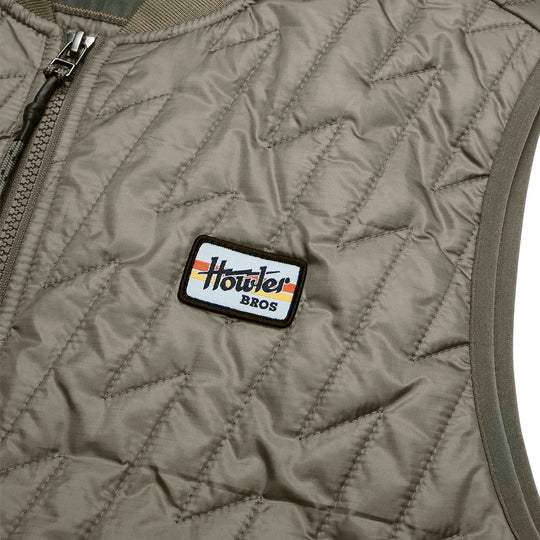 Howler Brothers Voltage Quilted Vest Vetiver Image 05