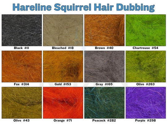 Squirrel Hair Dubbing