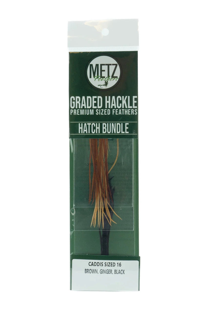 Metz Hackle Hatch Bundle Caddis 3 Pack